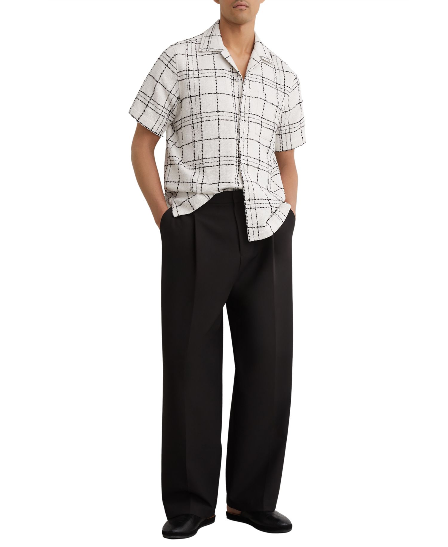 Men's Moran Check Cuban Shirt