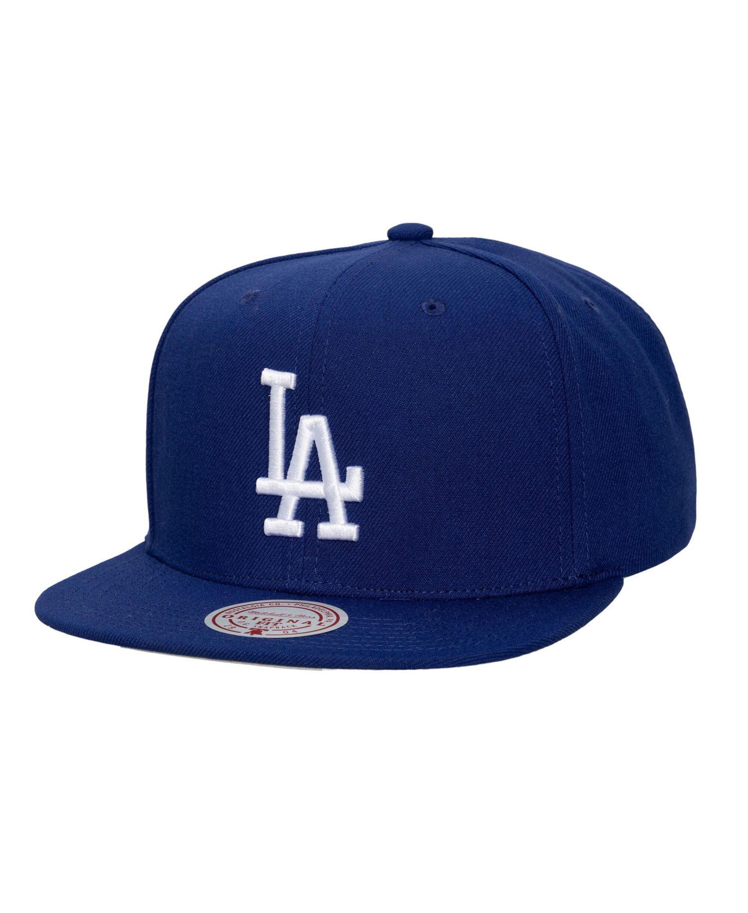 Men's and Women's Royal Los Angeles Dodgers Side Logo Snapback Hat