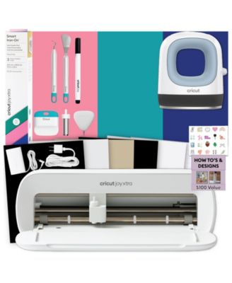 Joy Xtra and EasyPress Mini with Iron-on Vinyl Sample Pack Bundle
