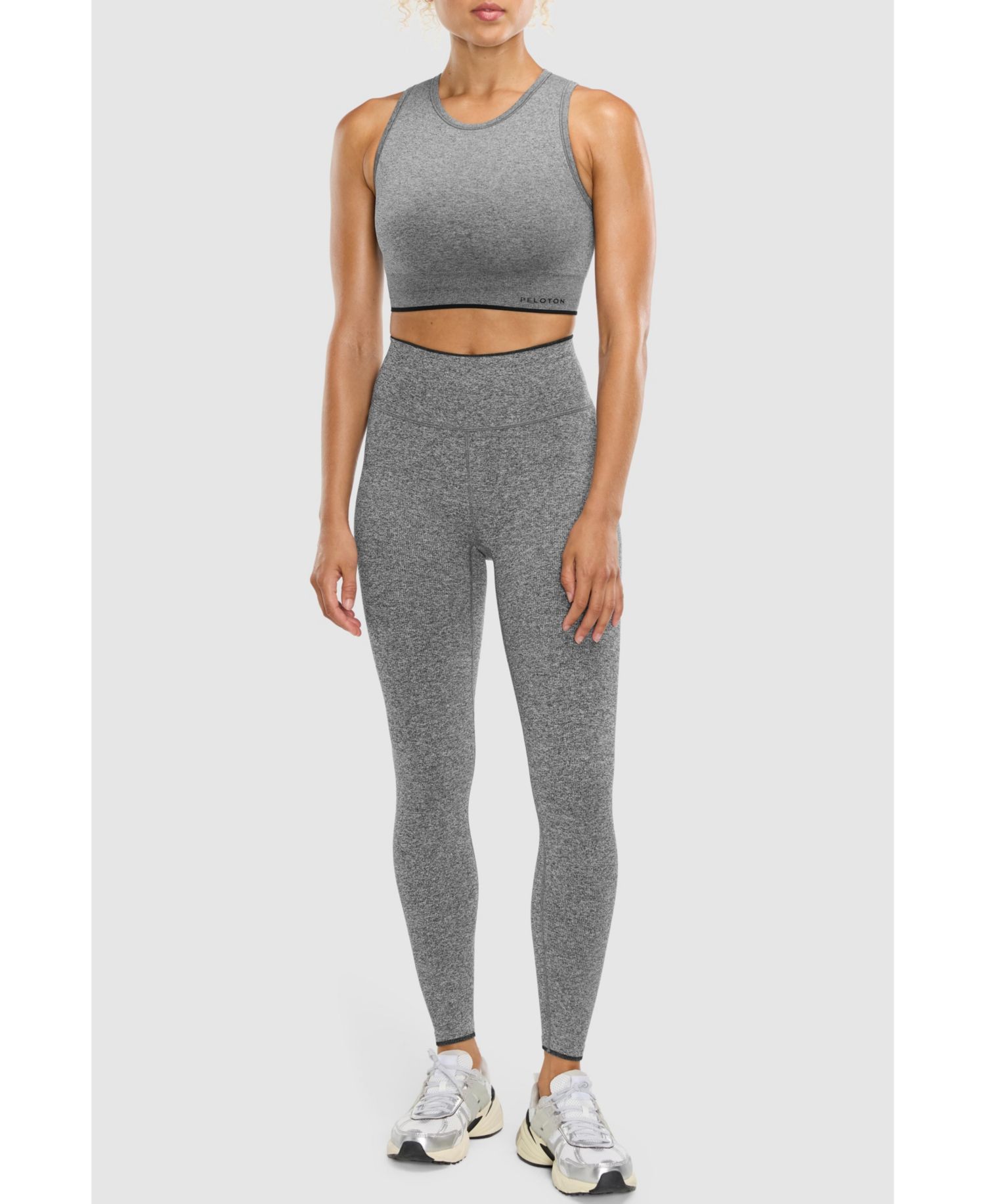 Women's Melange Micro Rib Seamless Legging