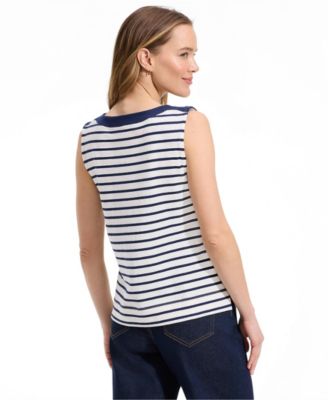 Women's Mariner Button Shoulder Tank