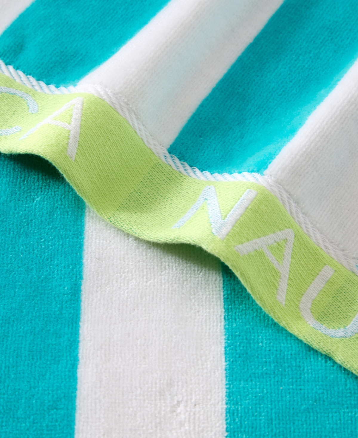 Nautica Classic Cabana Yarn Dyed Cotton 2-Piece Beach Towel Set