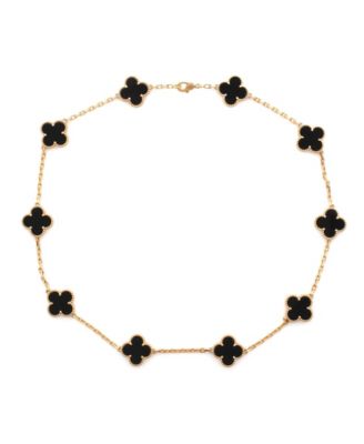 Vintage Alhambra 10 Motifs Necklace