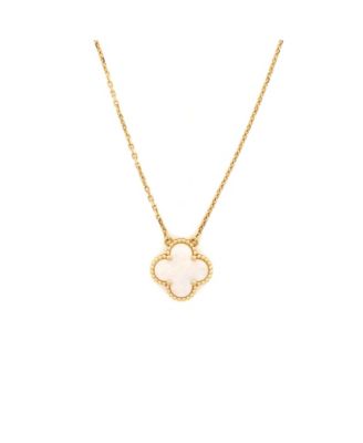 Pre-Owned Van Cleef & Arpels Vintage Alhambra Pendant Necklace - 18k yellow gold