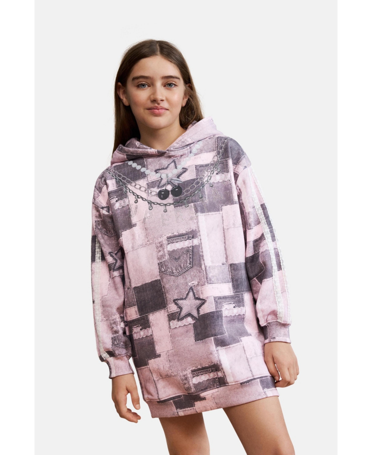 Desigual Girls Star sweatshirt dress