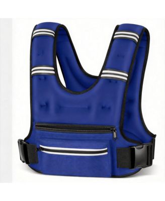 Weighted Vest Adjustable Straps Reflective Running Workout