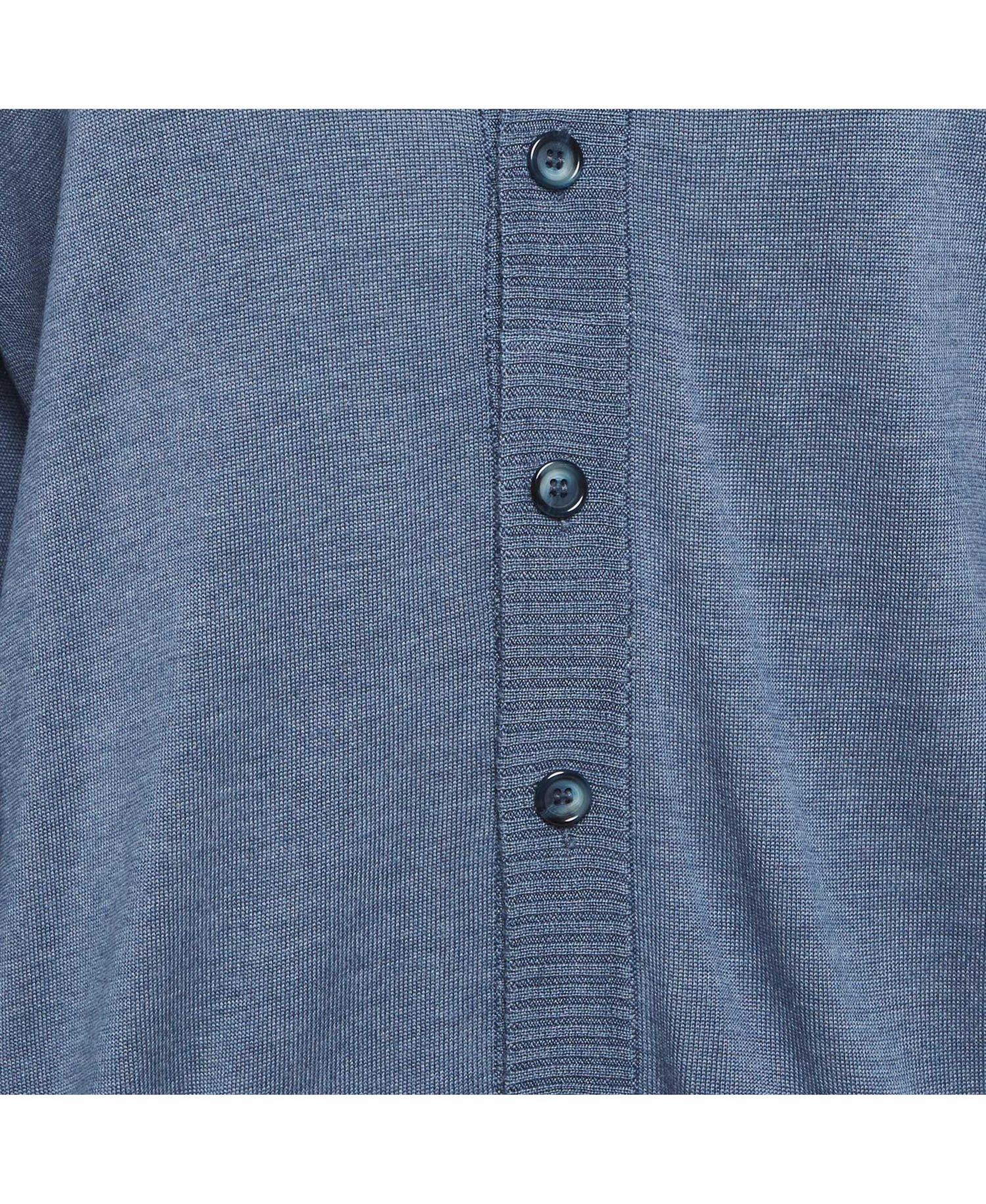 Men's Silk Knit Cardigan