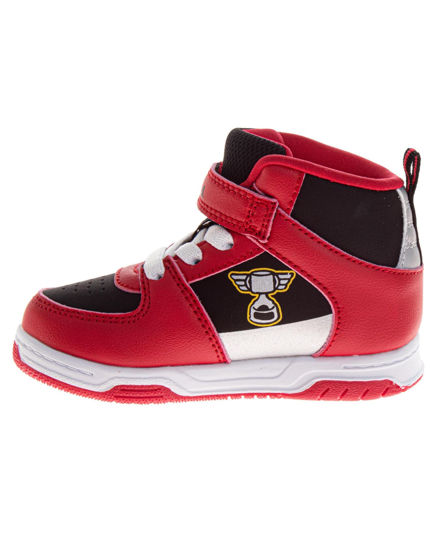 Кроссовки Disney Pixar Lightning McQueen High-Top Sneakers для мальчиков, цвет: Красный — фото 4