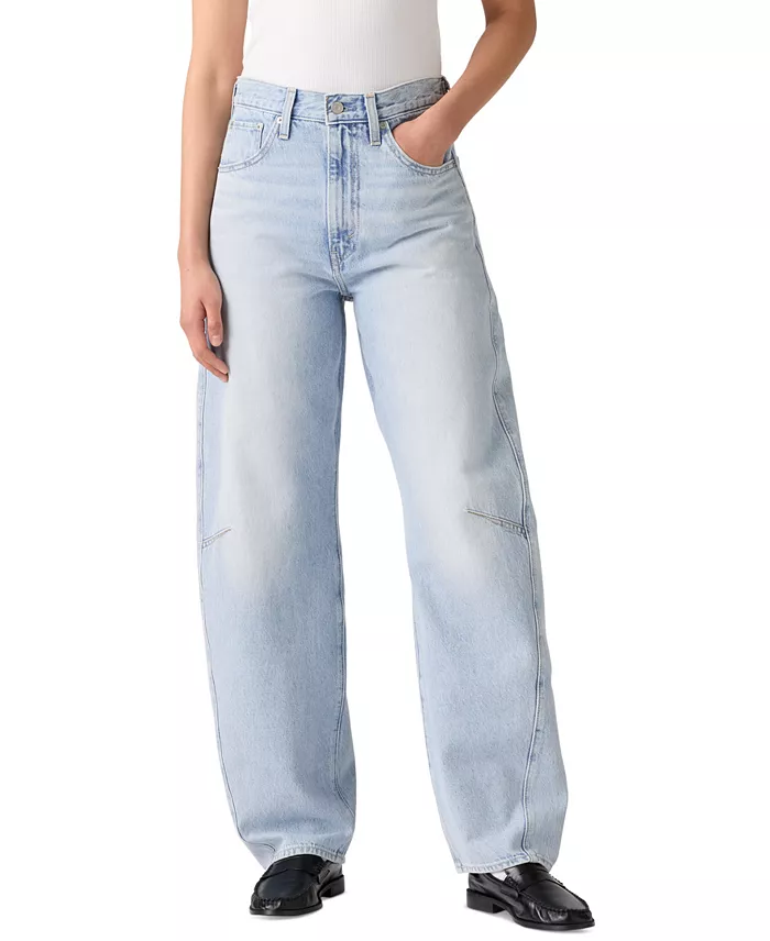 Women's Cinch High-Rise Barrel-Leg Jeans