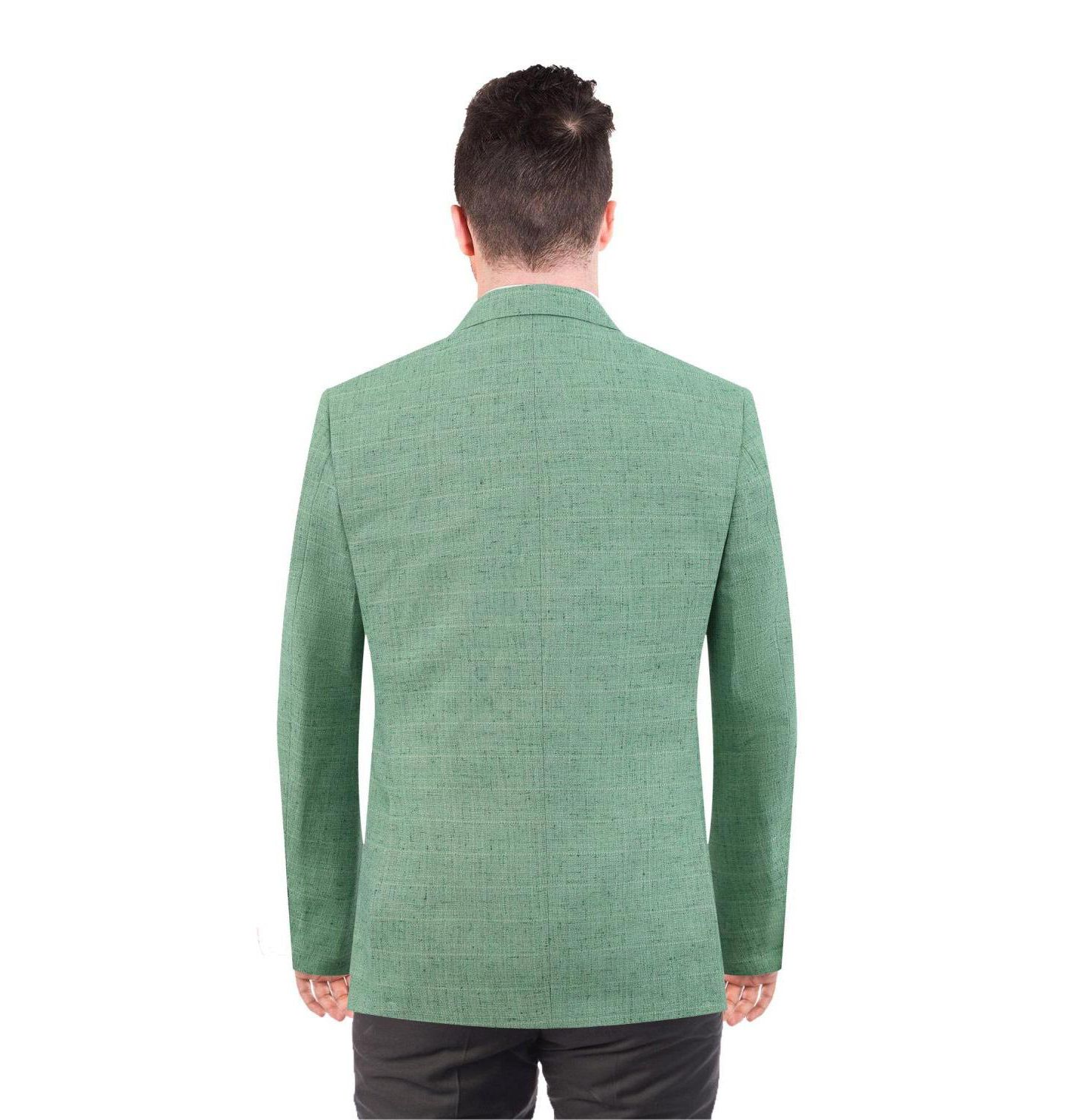 Мужское пальто Elie Balleh Slim Fit Sports Coat, цвет: Оливковый — фото 2