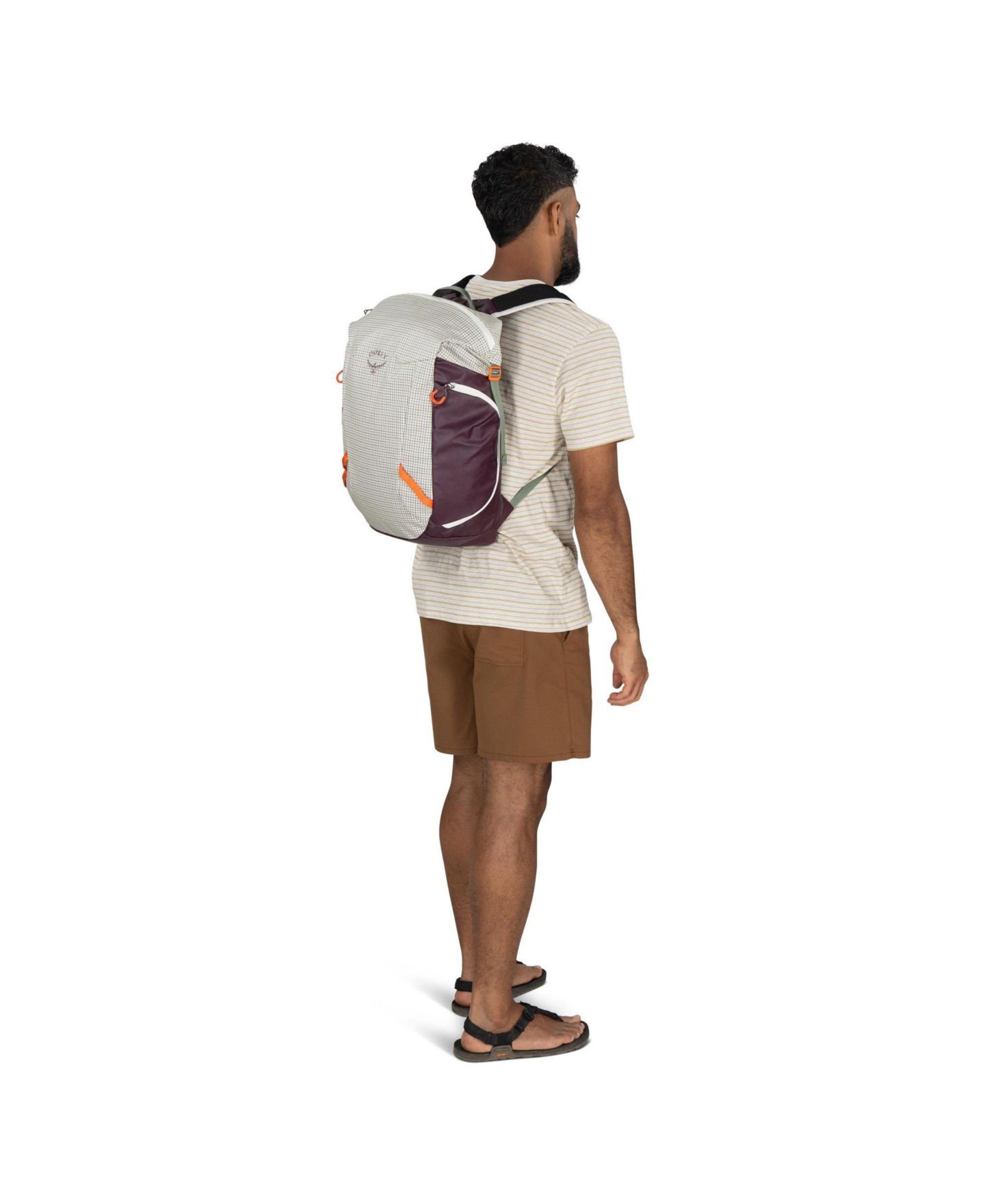 Женская сумка Osprey Packs Transporter Zinch, цвет: Белый / Бордовый — фото 6