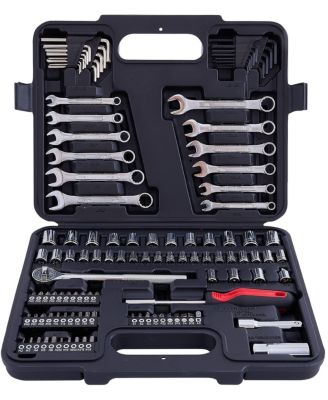12 Mechanic Tool Set Socket Wrench Kit