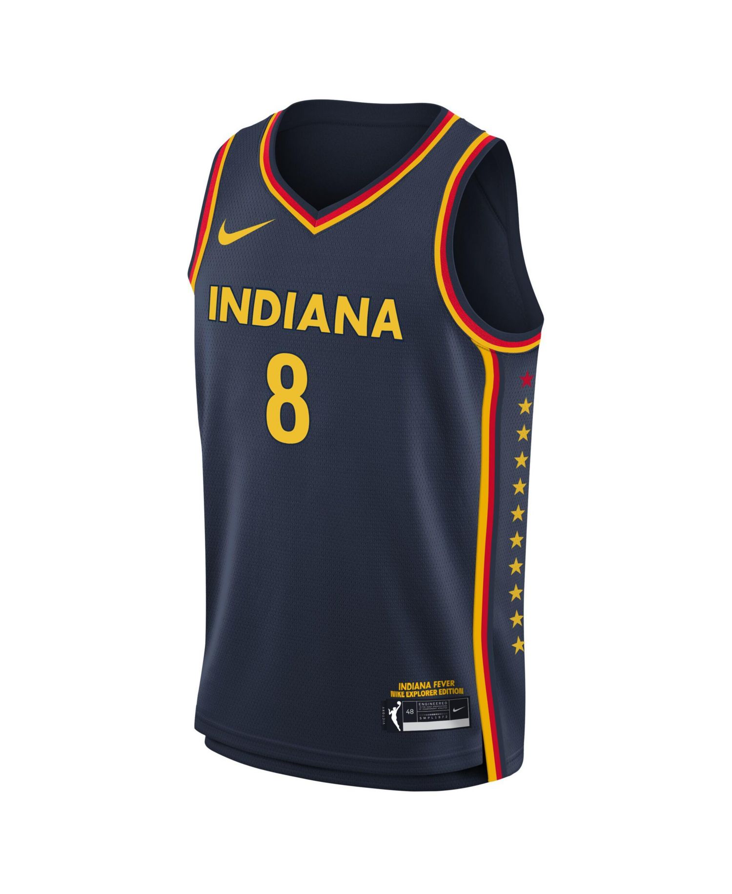 Big Boys and Girls Nike Sophie Cunningham Navy Indiana Fever Explorer Edition Jersey