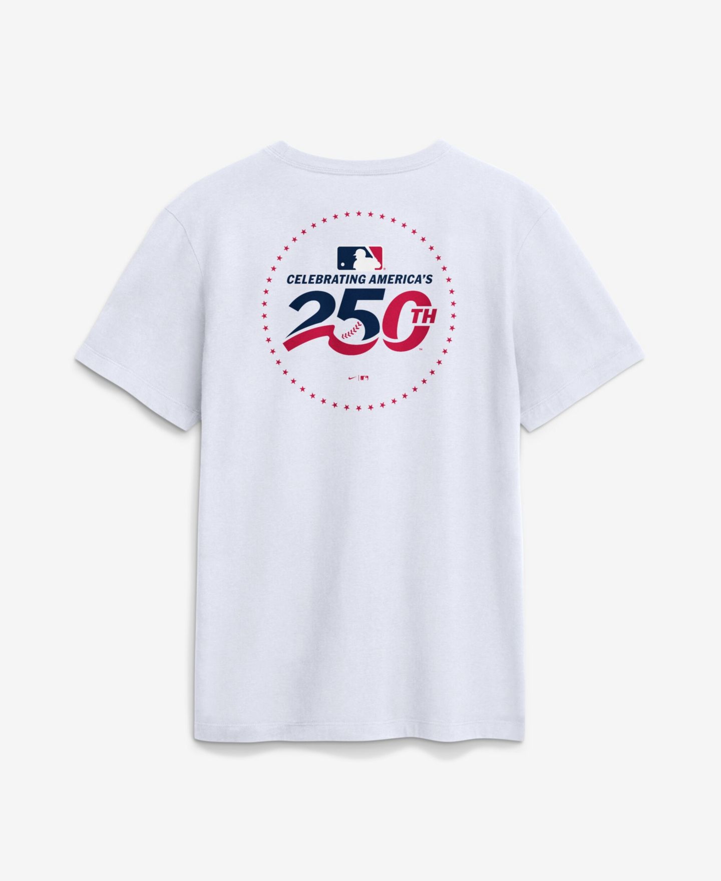 Мужская футболка Nike White Detroit Tigers Celebrating America's 250th Logo — фото 2