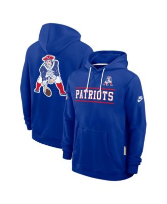 Men's Royal New England Patriots Alt Sideline Standard Issue Dri-FIT Hoodie