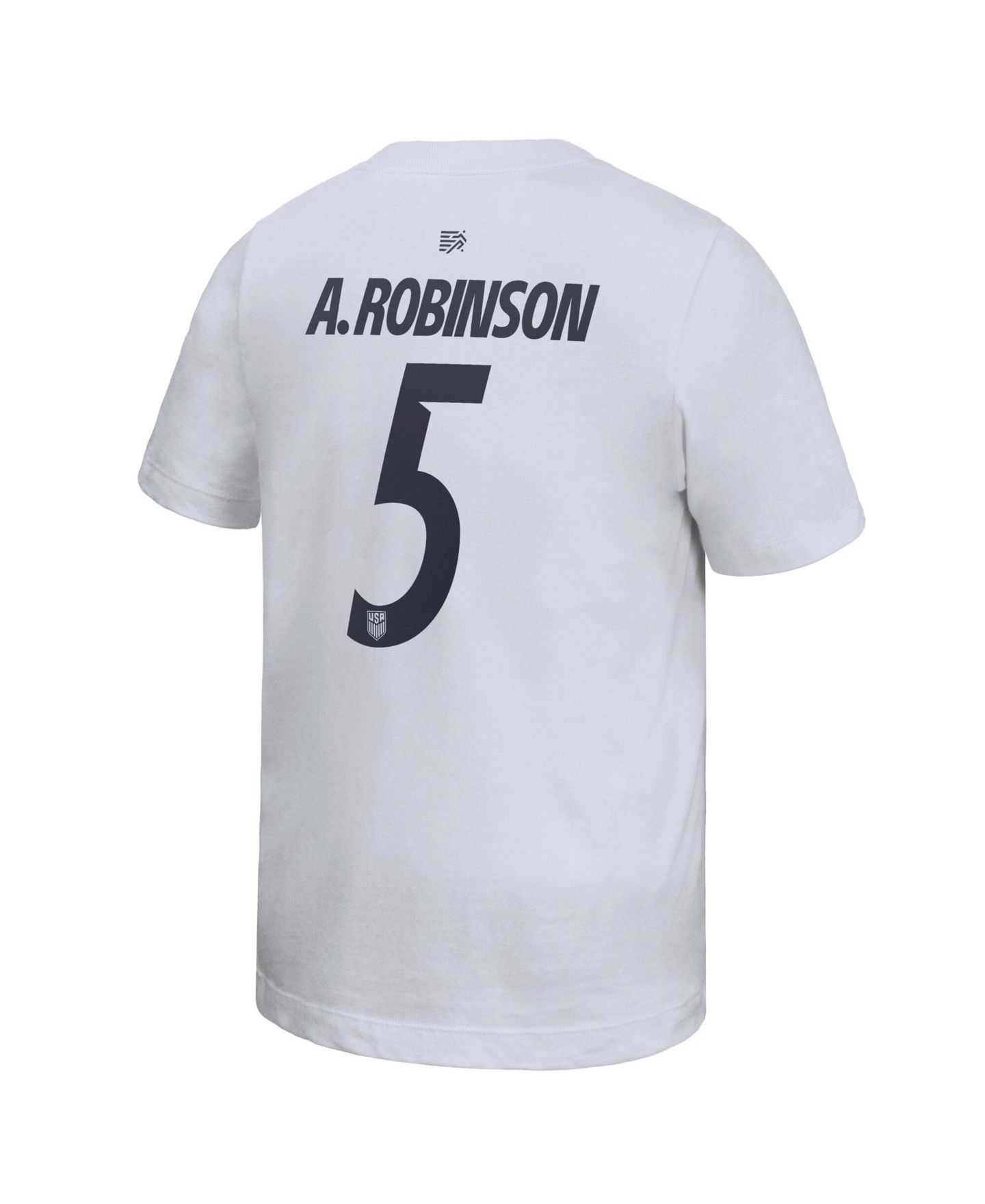 Детская футболка Nike Antonee Robinson White Usmnt Home Player Name & Number — фото 2