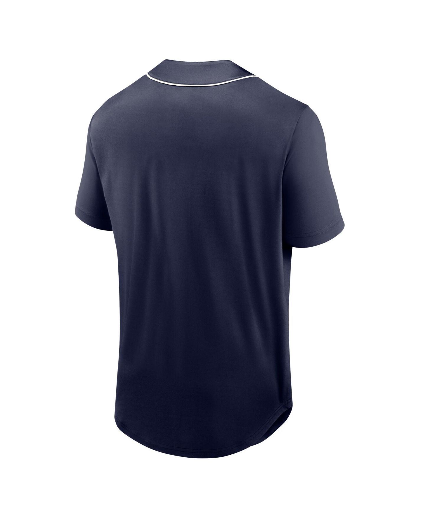 Мужской топ Fanatics Navy Paris Saint-Germain Oversized Baseball Jersey — фото 2