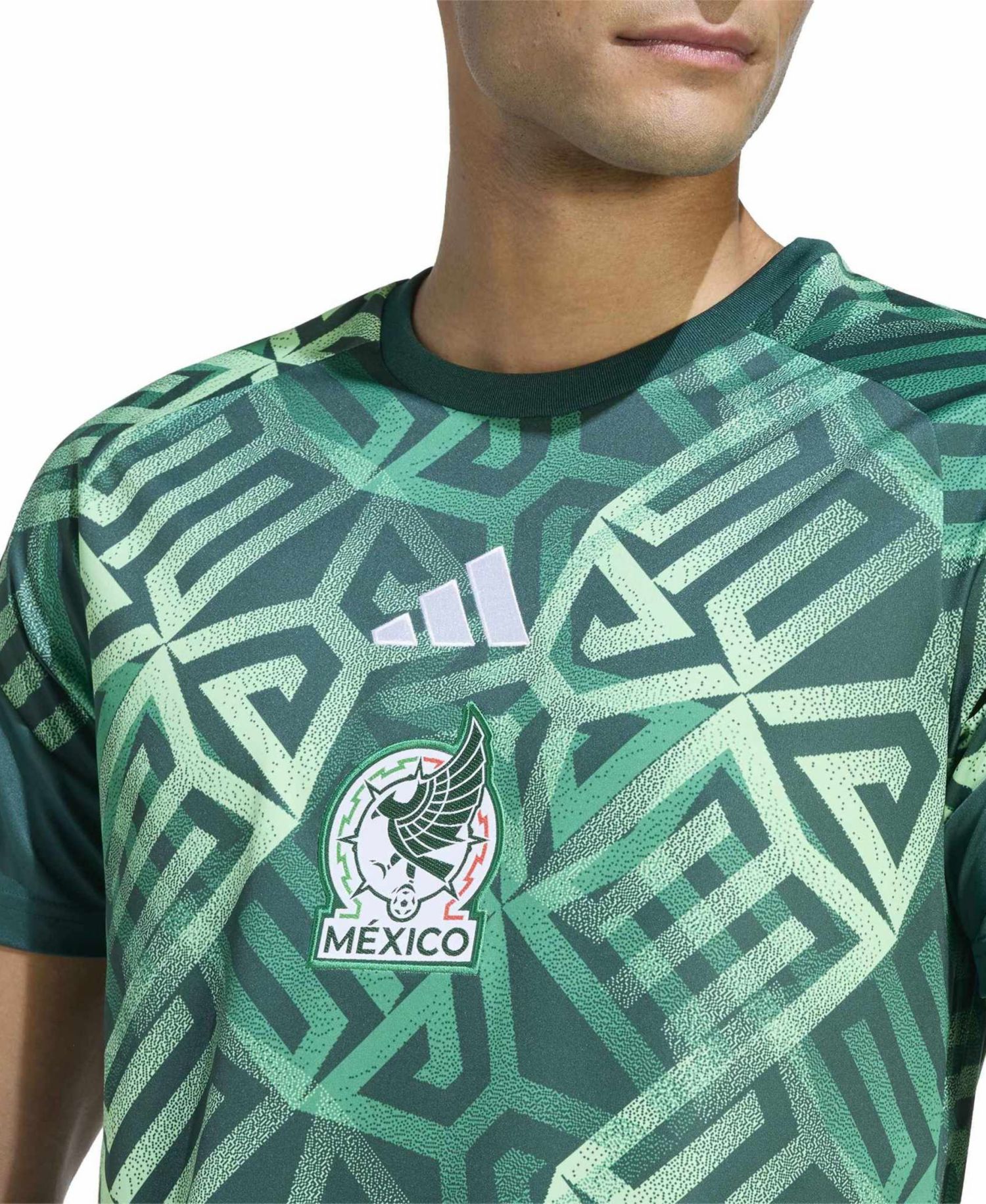 Men's Green Mexico National Team 2026 Pre-Match Jersey