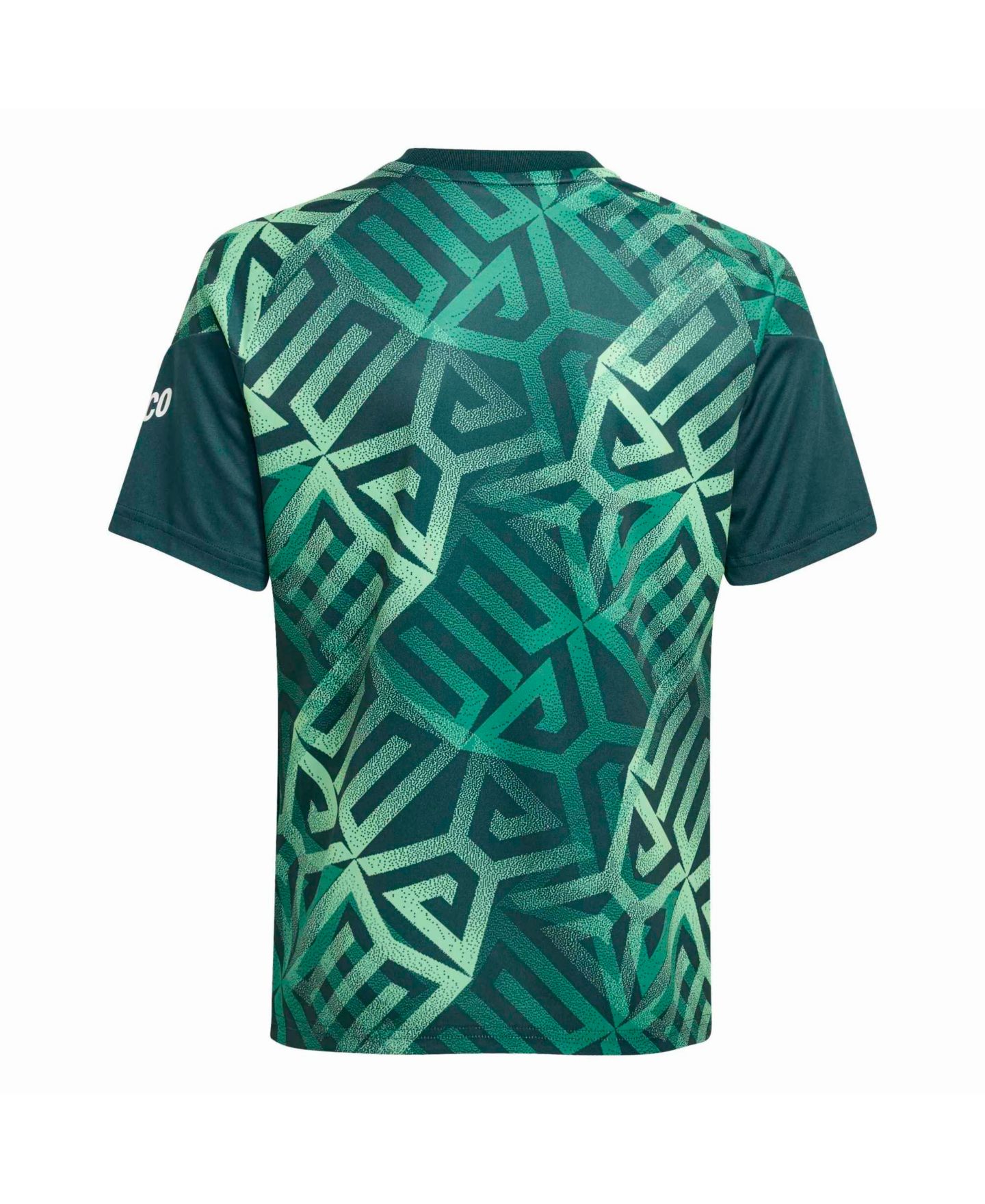 Детское джерси adidas сборной Мексики 2026 Pre-Match, Green — фото 2