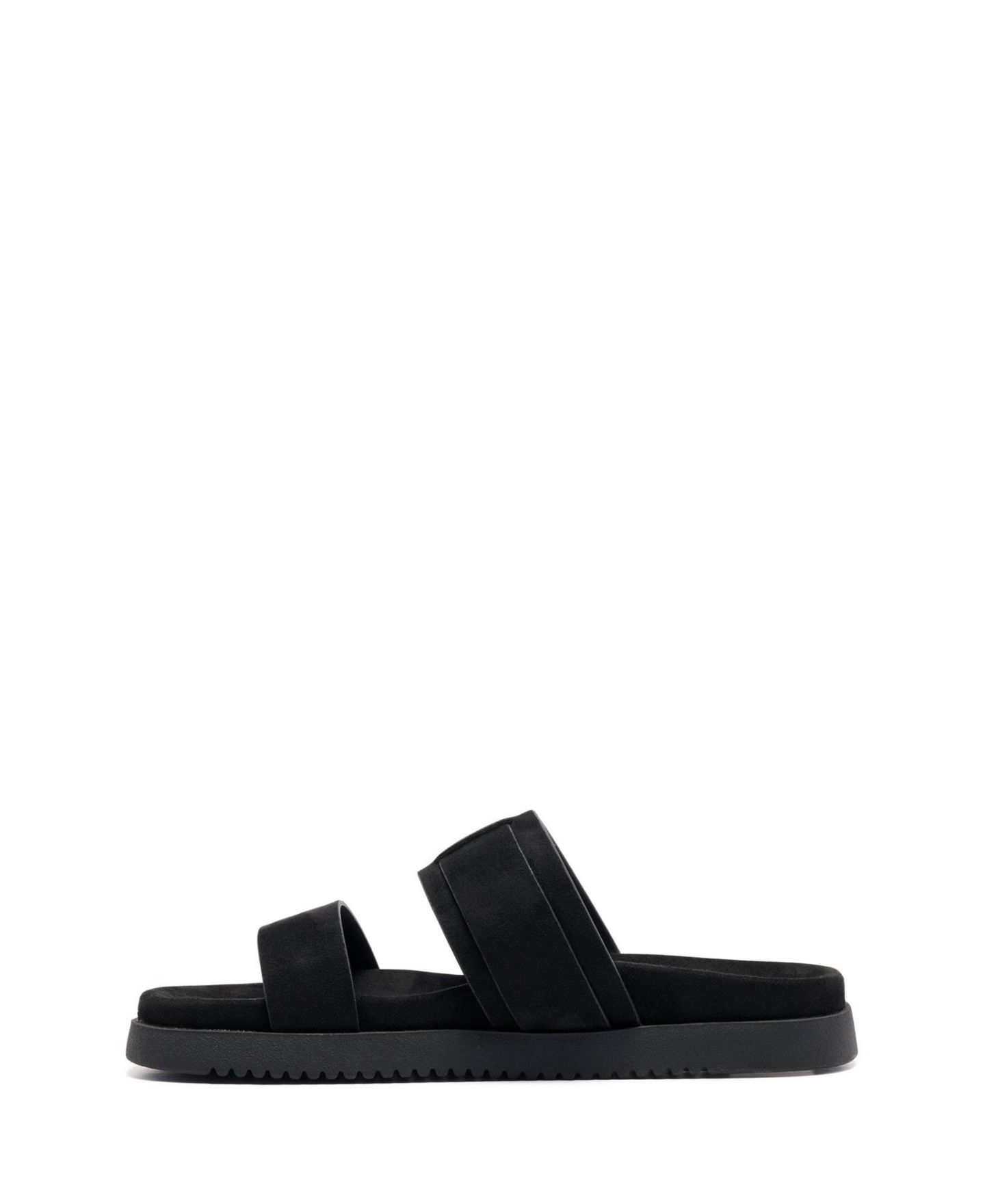 Женские сандалии Therapy Australia RemiOpen Round Toe, цвет: Чёрный искусственный замшевый — фото 4