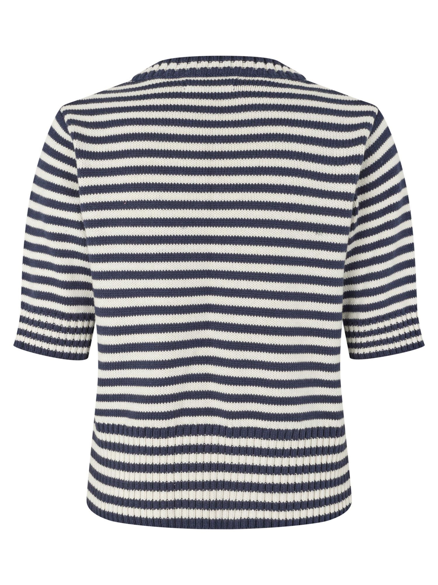 Women's MaFaeleen Striped Short Sleeve Sweater