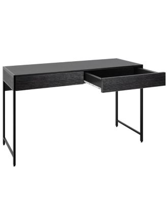 Modern Computer Desk with 2 Drawers for Home Office
