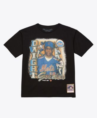 Men's Dwight Gooden Black New York Mets Icon Legendary T-Shirt