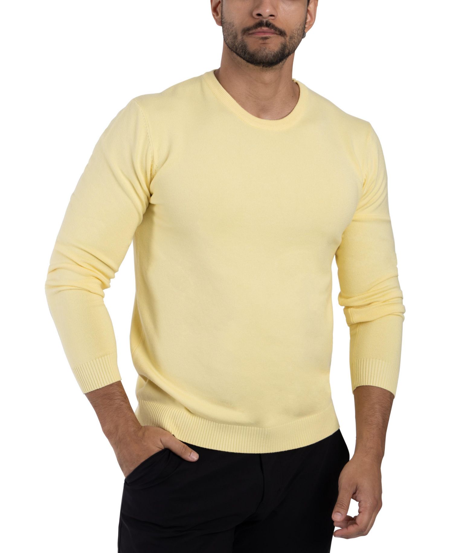 Big & Tall Basic Crewneck Sweater