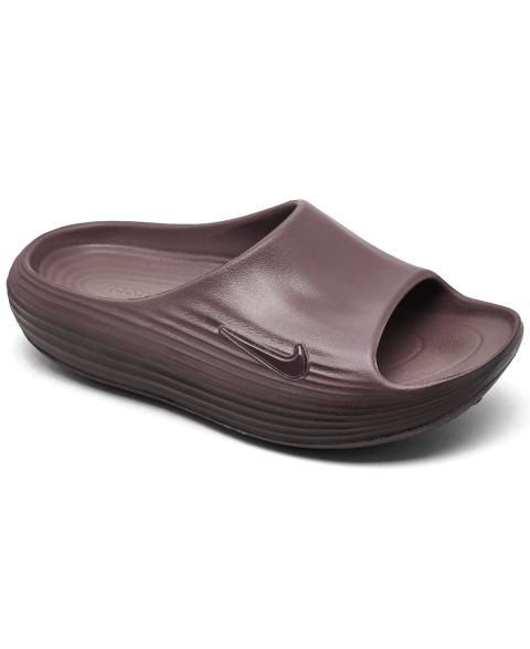 Женские сандалии Nike ReactX Rejuven8 Recovery Slide, цвет: Бордовый пепельный