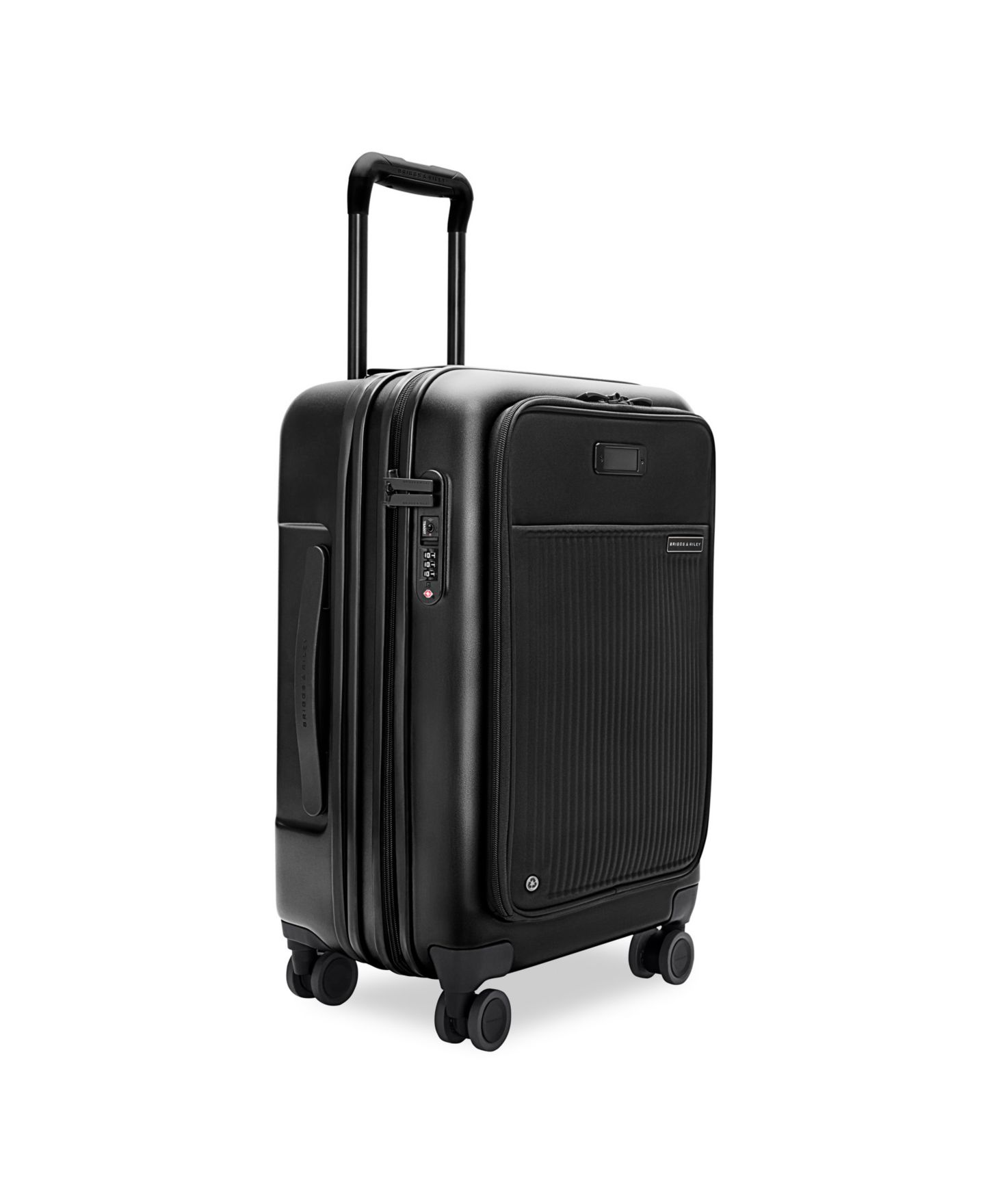 Чемодан Briggs & Riley Essential Front Pocket Carry-On Expandable Spinner, цвет: Чёрный — фото 6