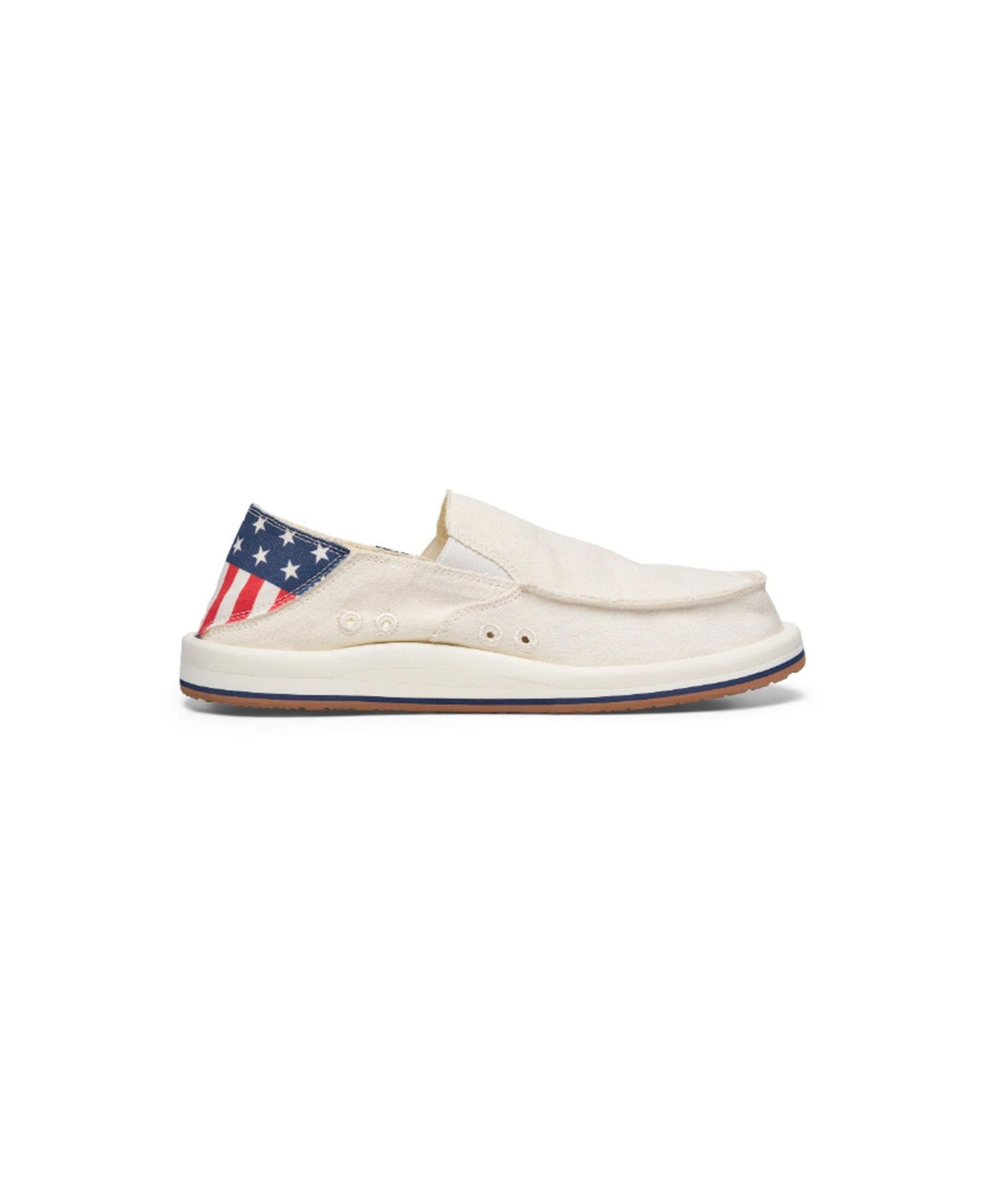 Мужские туфли Sanuk Donny Novelty, цвет: Rwb Marshmellow — фото 2