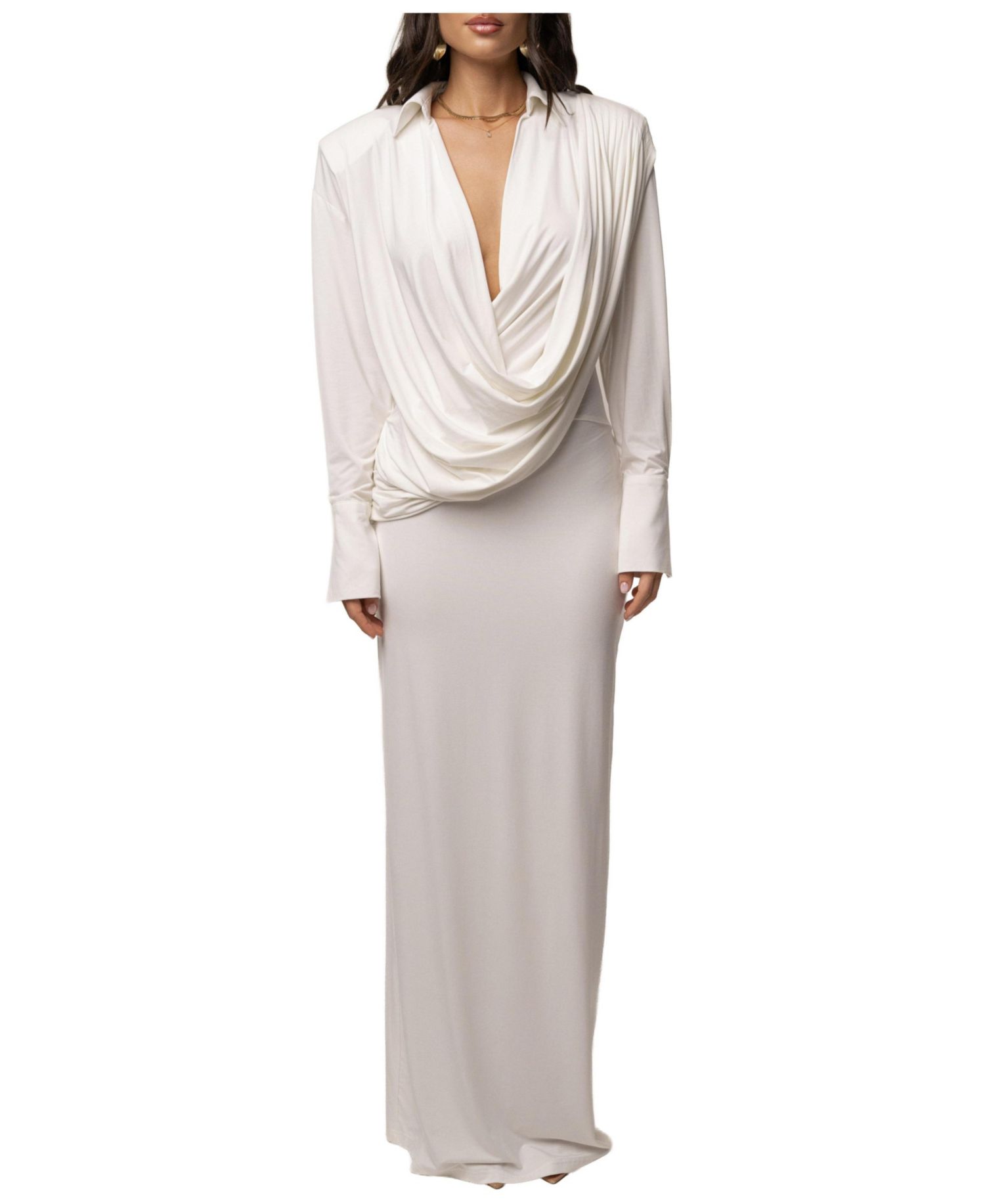Women's Poise Draped Maxi Dress
