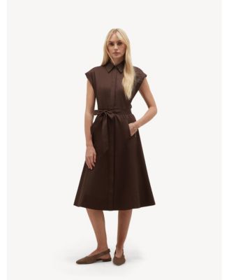 Women's Kristen Belted Shirt Dress