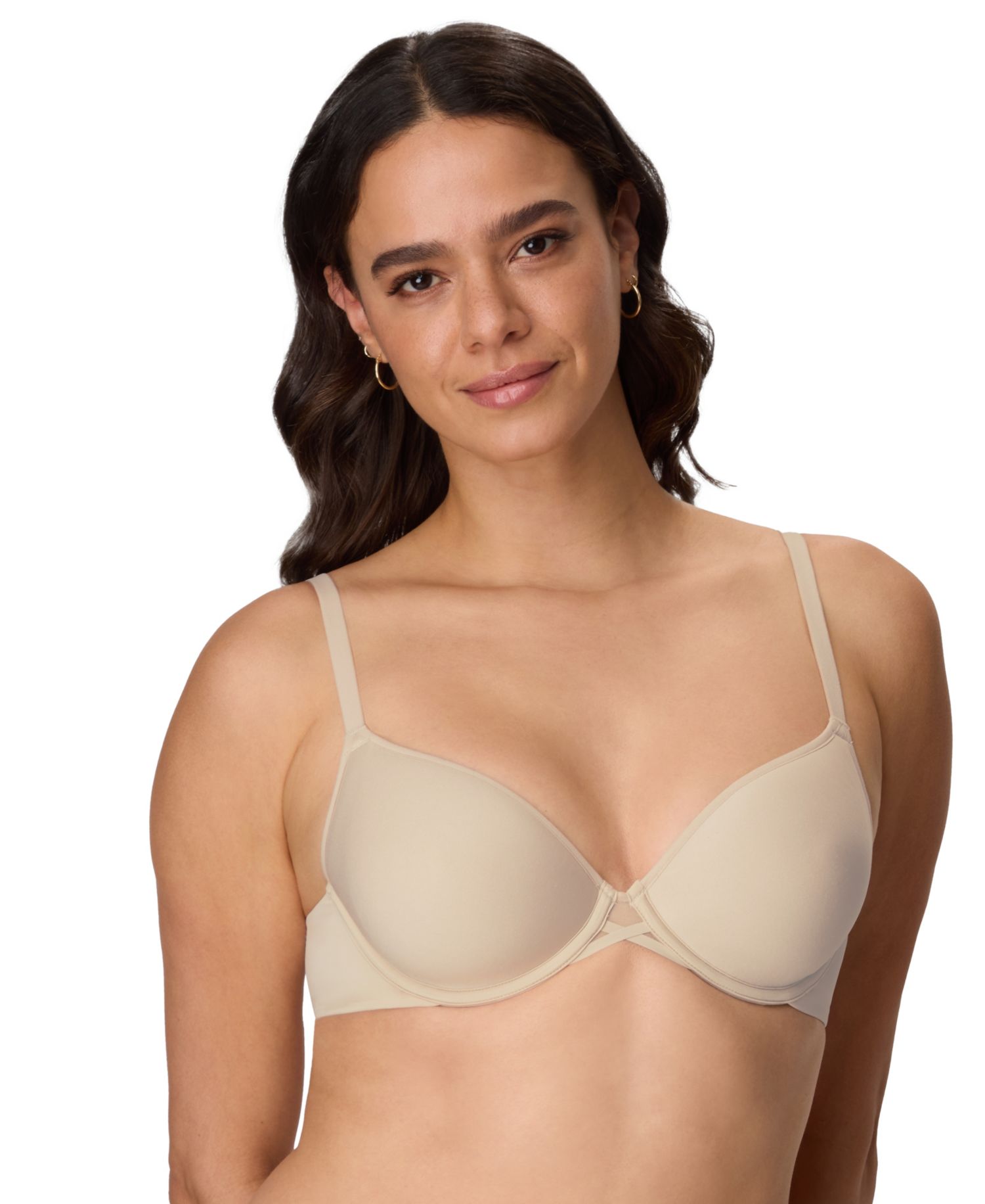 Women's Barely There Lightweight Breathable Spacer Underwire Bra, DM2505