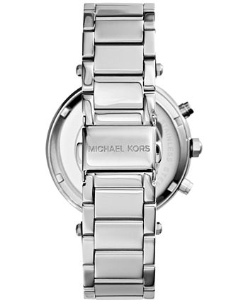 Michael Kors - Women's Chronograph Parker Stainless Steel Bracelet Watch 39mm MK5353