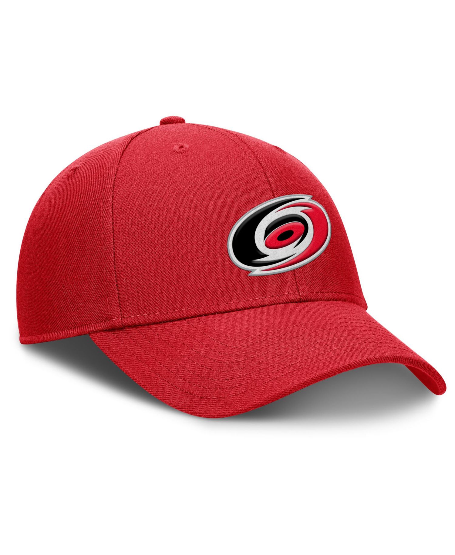 Men's Red Carolina Hurricanes Force Adjustable Hat