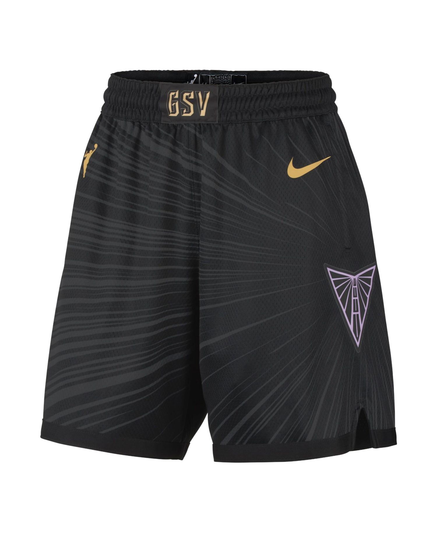 Women's Black Golden State Valkyries 2026 On-Court Dri-FIT Victory Rebel Edition Shorts