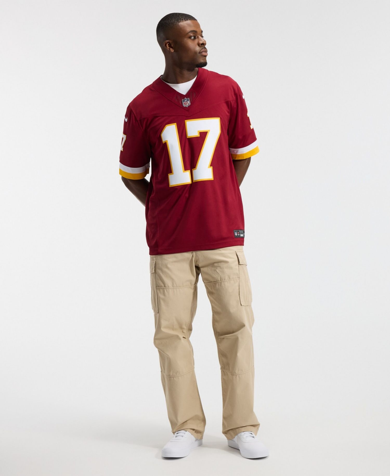 Men's Terry McLaurin Burgundy Washington Commanders Vapor F.U.S.E. Stitched Limited Jersey