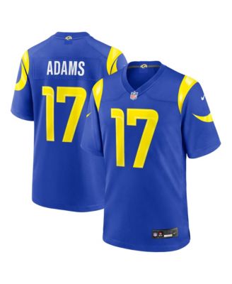 Men's Davante Adams Royal Los Angeles Rams Team Game Player Jersey