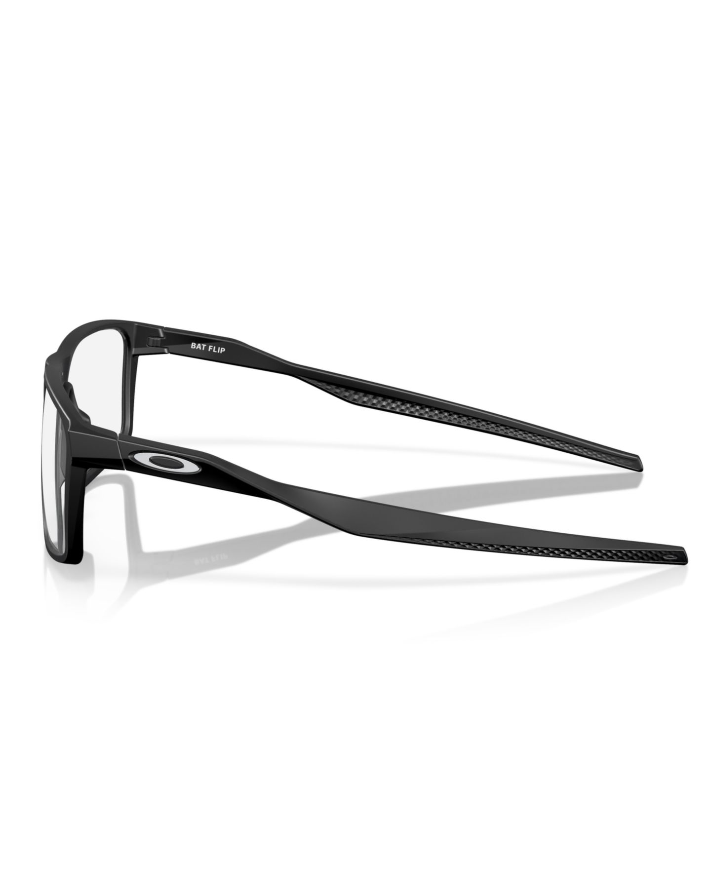 Мужские очки Oakley Bat Flip Eyeglasses, OX8183, цвет: Атласный чёрный — фото 3