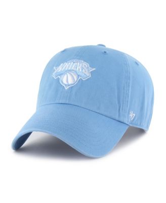 Men's Light Blue New York Knicks Clean Up Adjustable Hat