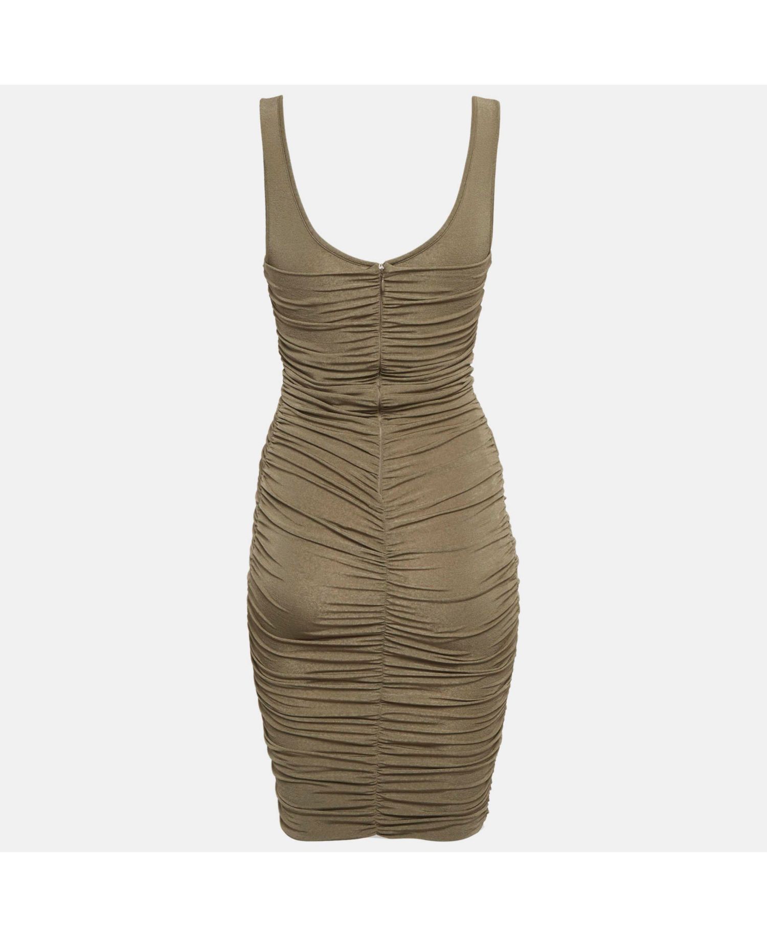 Women's Jersey Ruched Bodycon Mini Dress