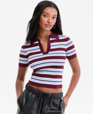 Women's Cropped Ribbed Top