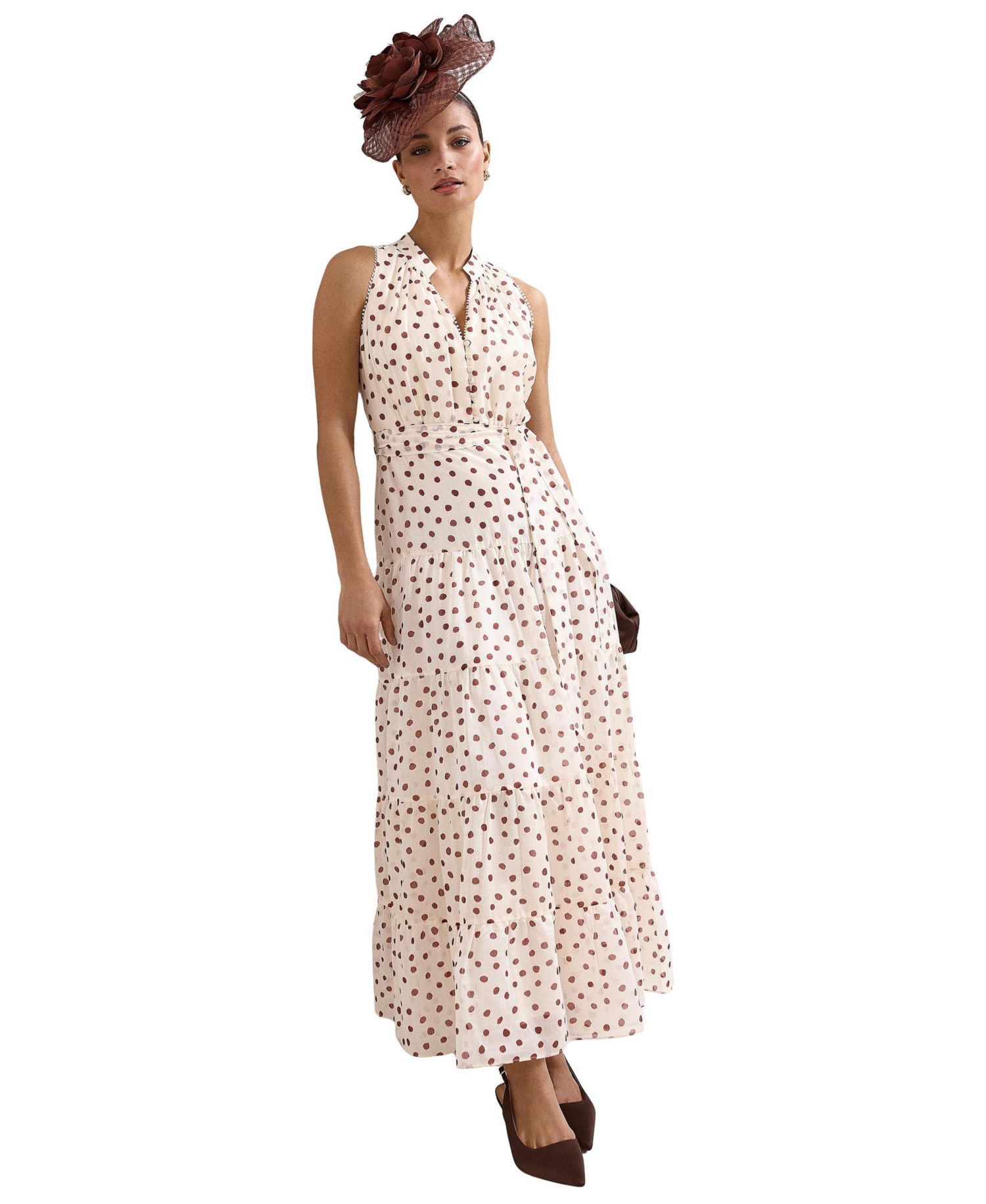Women's Nita Polka Dot Maxi Dress