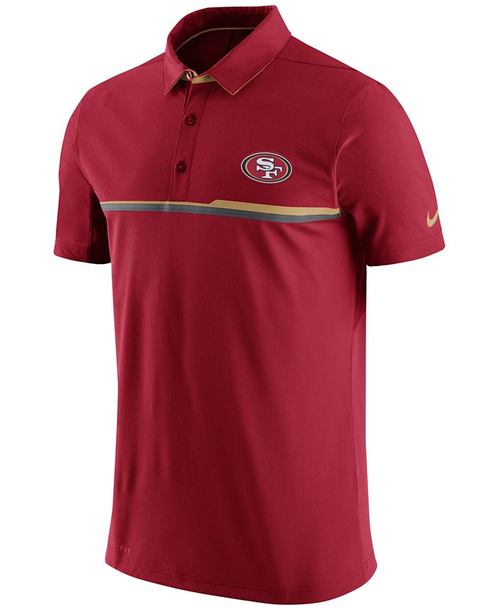 Nike Men's San Francisco 49ers Elite Polo Shirt - Macy's
