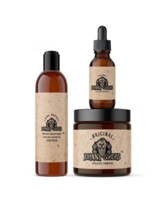 Thinning Hair Kit | Oil Based Pomade, Beard Oil and Beard Wash | Original Scent