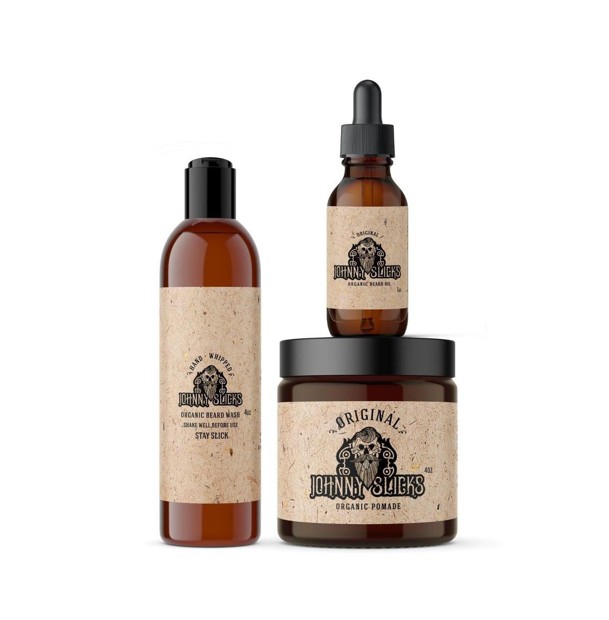 Johnny Slicks Thinning Hair Kit | Oil Based Pomade