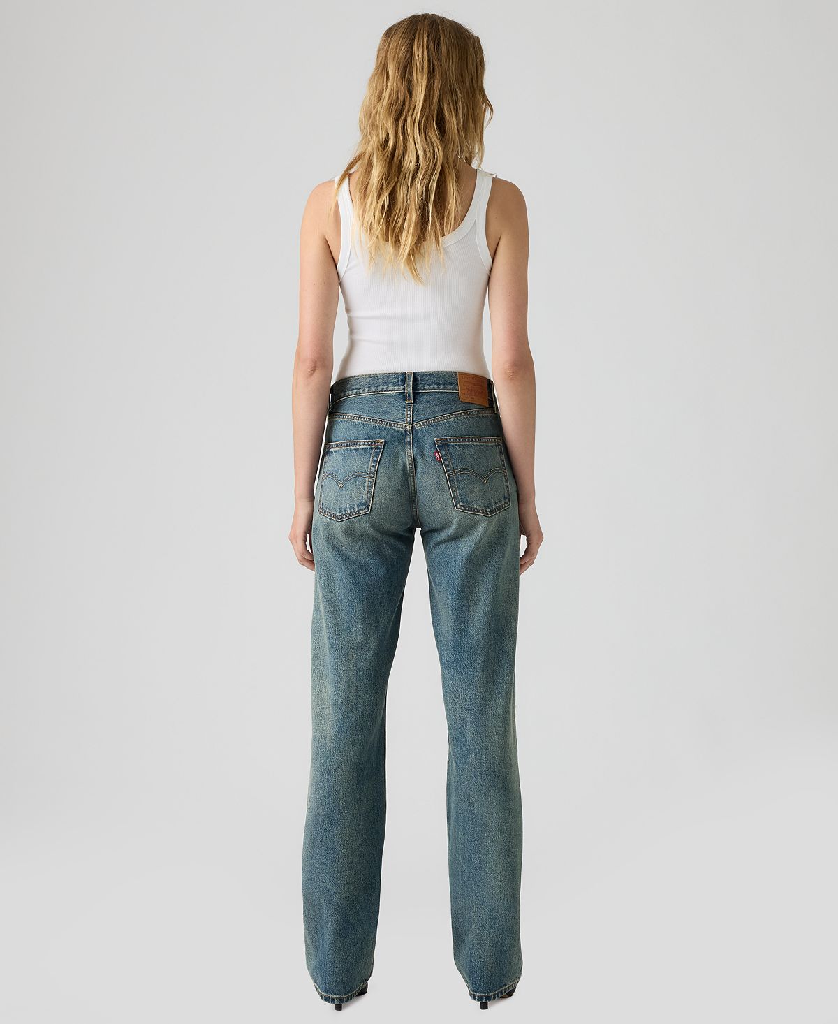 Levi's® Premium Women's 501 90's Mid-Rise Straight-Fit Jeans view 5 — MAYCSS fashion products