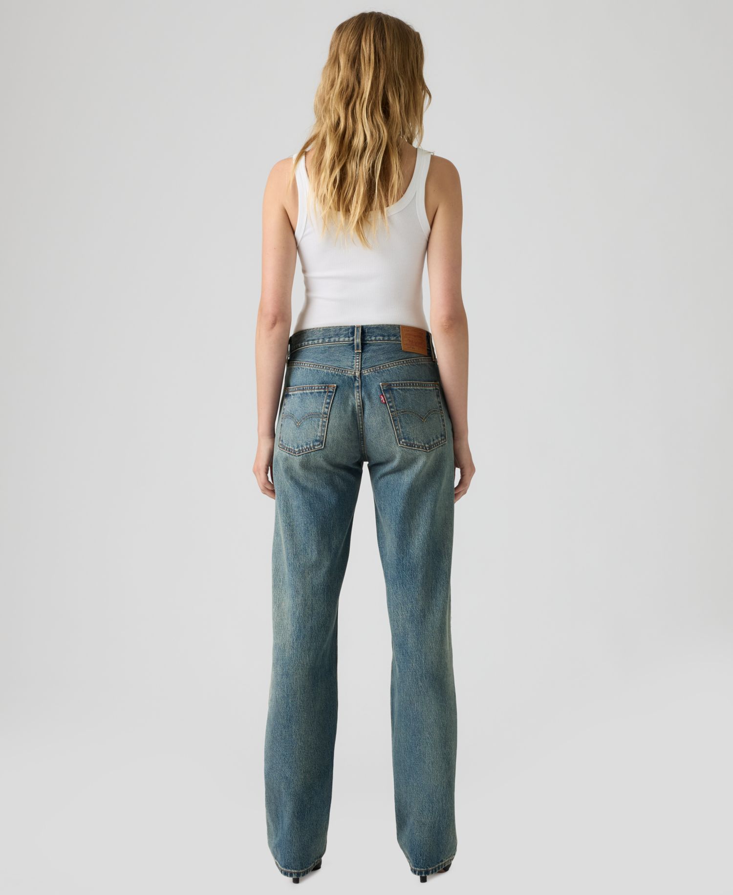 Premium Women's 501 90's Mid-Rise Straight-Fit Jeans