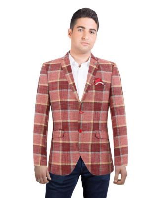Men's Slim Fit Solid Blazer Sports Coat